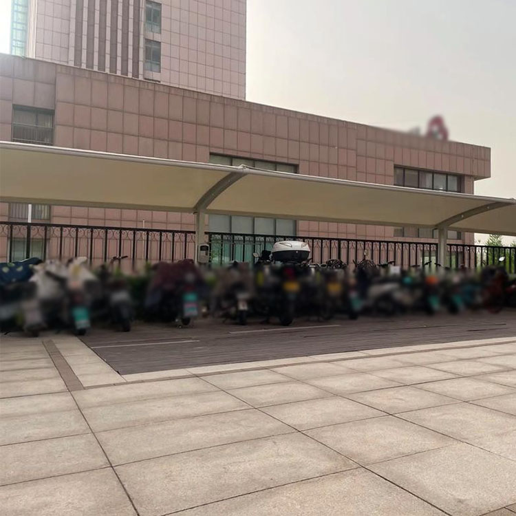 鹤峰县膜结构电动车棚